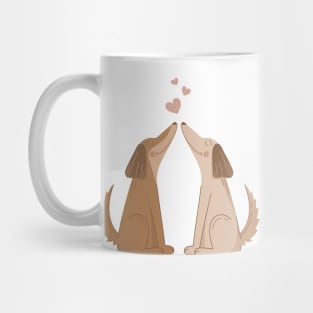 Love is in the air... and in their snout! Mug